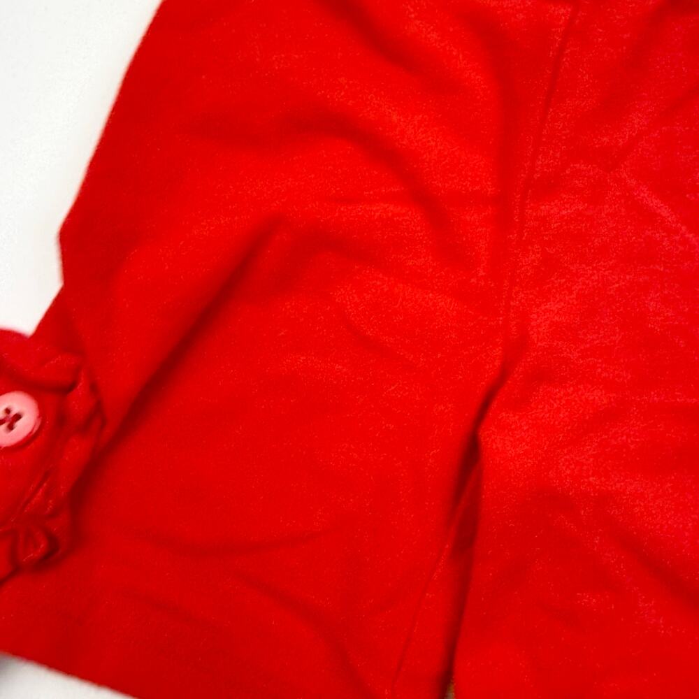Merce & Me Red Ruffle Shorts - Picture 2 of 5